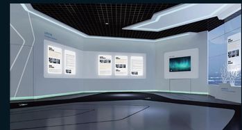 北京中联传媒展会展馆展厅设计搭建方案
